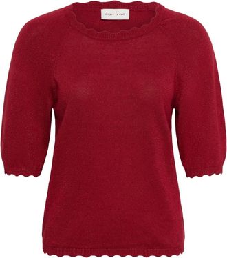 Part Two Prenda de punto - Knitwear - Mujer - Rojo - 2XL