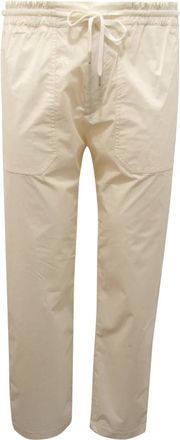 Paolo Pecora Casual Broeken - Heren - Slim Fit Broeken - Wit - S - Katoen - Broeken