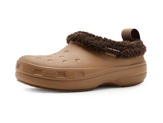 Crocs Classic Lined Shorty, Faux Fur Winter Boots Clog Shoes Sepia : Mens 12 - Womens 14 Medium, EVA