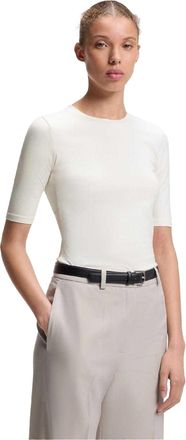 HUGO BOSS Hugo Dames-T-shirt Darnelia, effen (Natuurlijk)