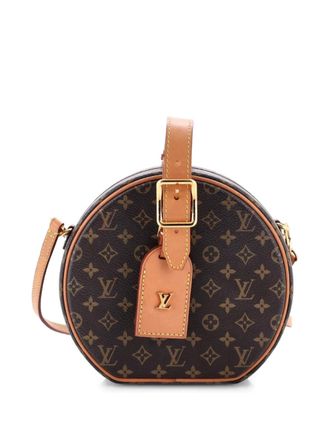 Louis Vuitton Petite Boite Chapeau Bag Monogram Canvas crossbody bag - Brown