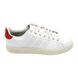 adidas Premium Leren Veters Rubberen Zool Schoen - Heren - Skateschoenen - Wit - 40 2/3 EU - Fitness