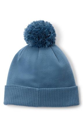 Mountain Hardwear Aprespro Pom Beanie in Adriatic Blue at Nordstrom