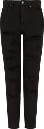 A|X Armani Exchange Dames/Dames J51 Denim Slim Jeans (Zwart)