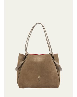 Christian Louboutin Bettina Small Suede Tote Bag