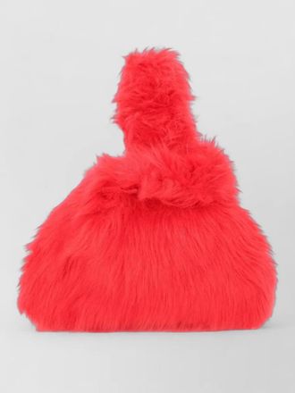 Msgm fluffy mini bag