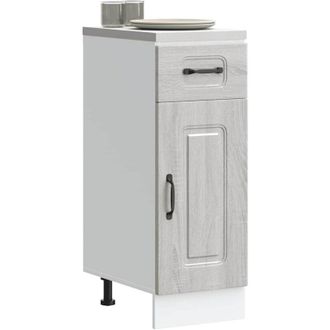 vidaXL Base da Cucina Kalmar Grigio Sonoma in Legno Multistrato - Vidaxl