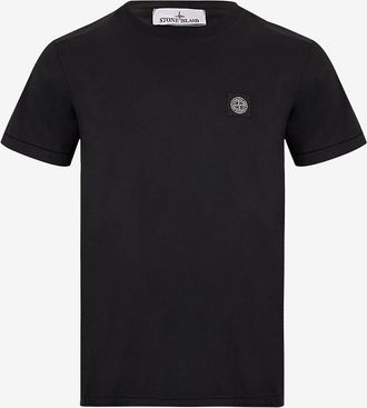 Stone Island Kurzärmeliges T-Shirt aus Baumwolle 2100027