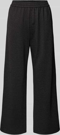 s.Oliver Red Label Wide Leg Culotte aus Viskose-Mix in Anthrazit, Größe 34