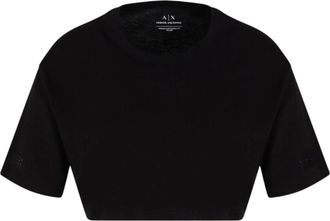 A|X Armani Exchange T-shirt - Dames - T-shirts - Zwart - L - Tops