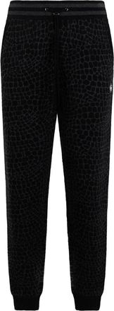 Philipp Plein Knit Jogging Broeken Cocco - Heren - Sweatpants - Zwart - XL - Wol - Broeken