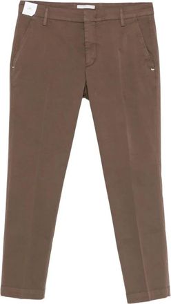 Entre Amis Pantaloni Cropped Senna - - Trousers - Uomo - Marrone - W32