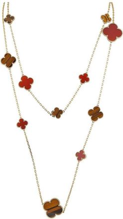 Van Cleef & Arpels 18K Gemstone Necklace (Authentic Pre-Loved)