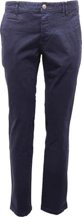 AT.P. CO Blauwe Denim Brad Broek - Heren - Slim Fit Broeken - Blauw - W30 - Denim - Broeken