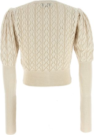 Vivienne Westwood Womens Beige Cotton Cardigan Clothing