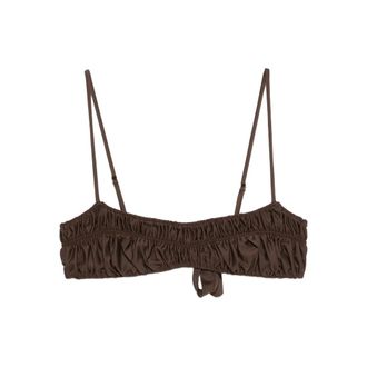 Faithfull The Brand Rocio Ruched Bikini Top