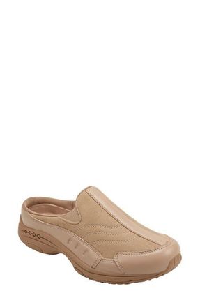 Easy Spirit Traveltime Clog Sneaker in Camel Taupe/Camel Taupe at Nordstrom, Size 5.5