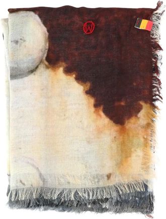 Talking Walls Foulard in seta - Grigio