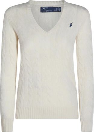 Ralph Lauren Cable-knit V-neck Sweater
