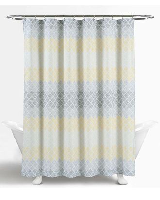 Lush Décor Lush Decor Medallion Ombre Shower Curtain