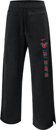 Nike Jordan Womens Jordan College Phoenix Fleece (Delaware State University) Sweatpants in Black | ZW75589DESU25-BLK