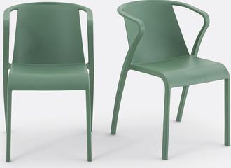 La Redoute Interieurs Set van 2 fauteuils in polypropyleen, Predsida