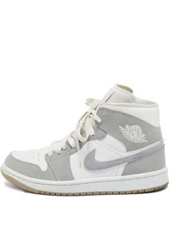Nike Jordan Air Jordan 1 high-top leather sneakers - White