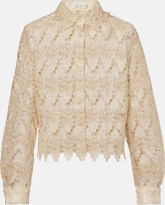 Frame Denim Camicia in pizzo