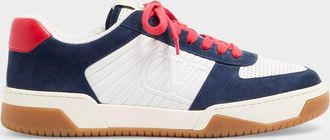Valentino Garavani Men & apos;s Sparry Split Leather & Nappa Low-Top Sneakers