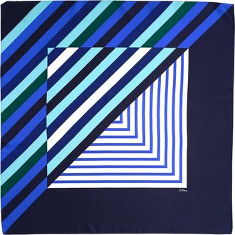 Echo Super Stripe Square in Navy at Nordstrom