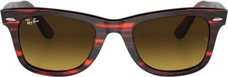 Ray-Ban Original Wayfarer square-frame sunglasses - unisex - Acetate - 50 - Red