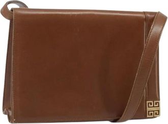 Givenchy Pre-owned Cross Body Bags, female, Brown, Size: ONE SIZE Pre-owned Shoulder Bag