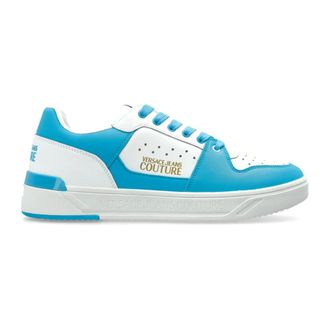 Versace Jeans Couture Sneakers, male, Blue, Size: 11 US Sneakers with Printed Logo
