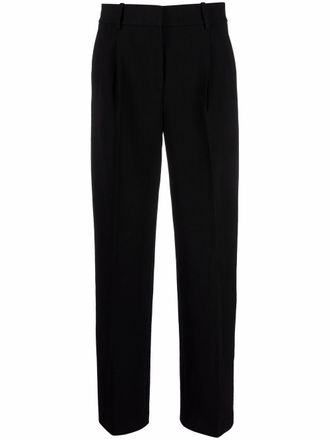 パンツ Theory Tailored Satin Pants With High Waist Theory Tailored Satin Pants With High Waist | THE LIST