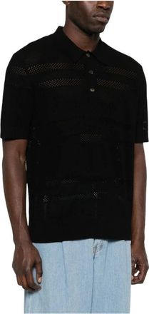 Dries Van Noten Sweater - Heren - Ronde hals truien - Zwart - L - Truien & Vesten