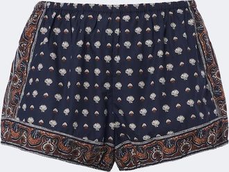 D&ocirc;en D&ocirc;en Vienna printed cotton shorts