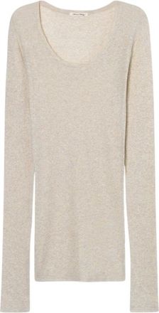 American Vintage Mujer, Camisetas, Beige, Talla: S