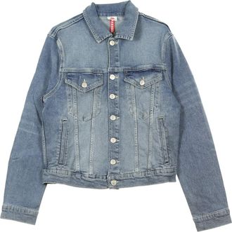 Kappa Blauwe Jeansjas Banda Boetino - Heren - Spijkerjassen - Blauw - L - Denim - Jassen