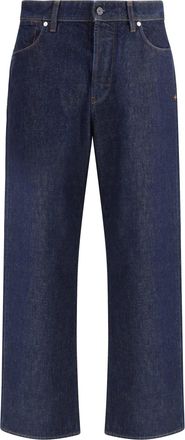 Stone Island Denim-rinsed Jeans With A Classic 5-pocket Construction