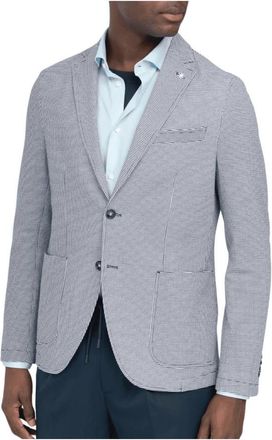 Manuel Ritz Navy Jack Americana Stijl - Heren - Blazers - Grijs - M - Jassen