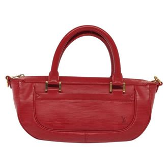 Louis Vuitton Danura Handbag Epi Red Leather Handbag (Pre-Owned)