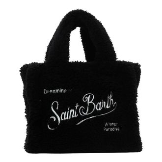 MC2 Saint Barth Borsa Vanity Mini Teddy - - Bags - Donna - Nero - ONE SIZE