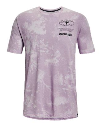 Under Armour Project Rock Statement Short Sleeve T-shirt Light Purple 1374843-554