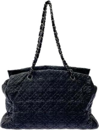 Chanel Pre-owned Shoulder Bags, female, Black, Size: ONE SIZE Pre-owned Vintage Shoulder Bag