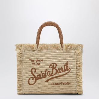 MC2 Saint Barth Small Colette bag in straw-effect fabric