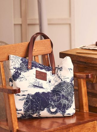 Simons Womens Organic cotton 1840 tote bag Our History, Our Heritage Collection