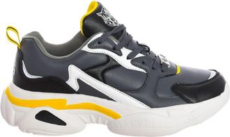 Plein Sport Sportieve Mid-Top Sneakers - Heren - Fitnessschoenen - Veelkleurig - 41 EU - Leer - Fitness