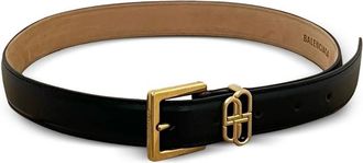 Balenciaga BB Loop Leather Belt