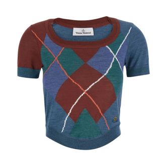 Vivienne Westwood Dames, Tops, Veelkleurig, Maat: S Katoen