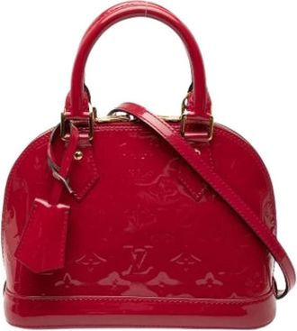 Louis Vuitton Pre-owned Mini Bags, female, Red, Size: ONE SIZE Pre-owned Alma BB